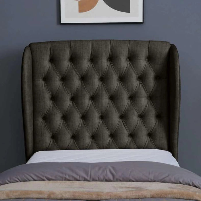 Pluto Headboard Chanel Light Brown L-120 : H-125 Cm