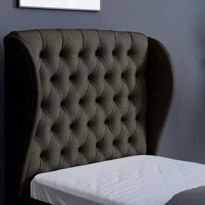 Pluto Headboard Chanel Light Brown L-120 : H-125 Cm