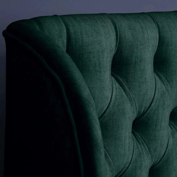 Pluto Headboard Chanel Olive Green L-140 : H-125 Cm