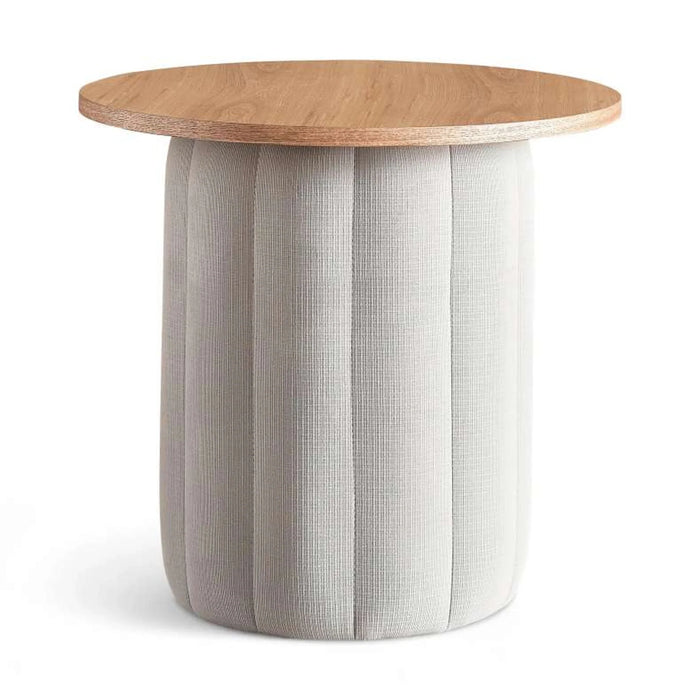 Polaris End Table Veneer Small - Natural Blue