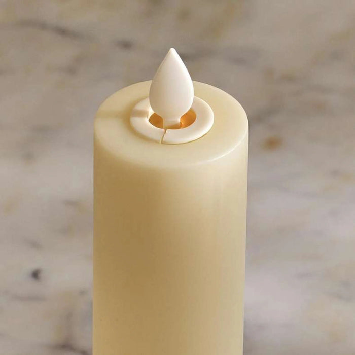 Polia 2-Piece Led Candle 7.5X25Cm - Off White
