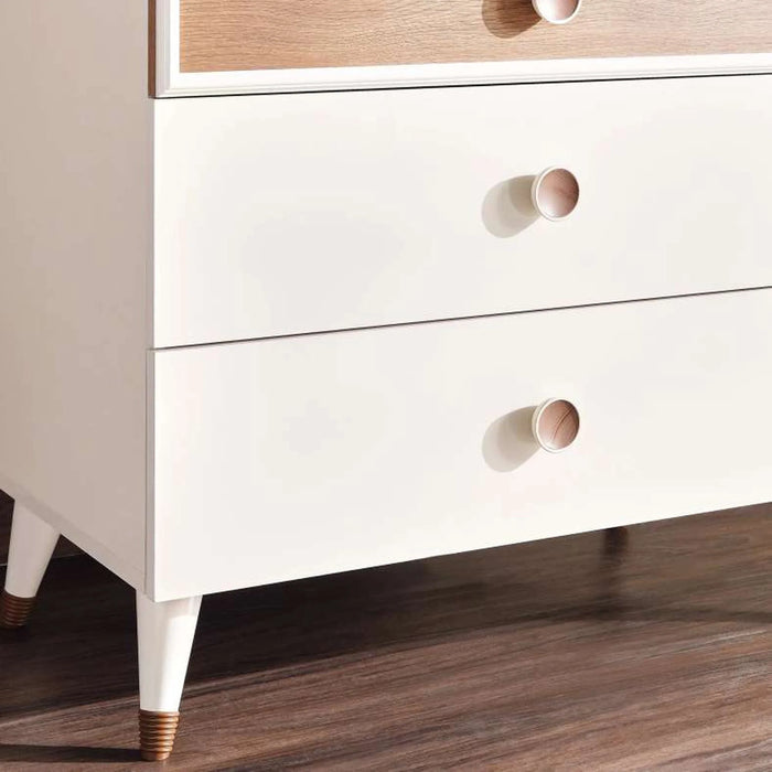 Popeye Kids Dresser 3 Drawers With Mirror - White