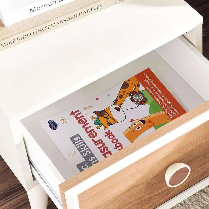 Popeye Kids Night Stand - White