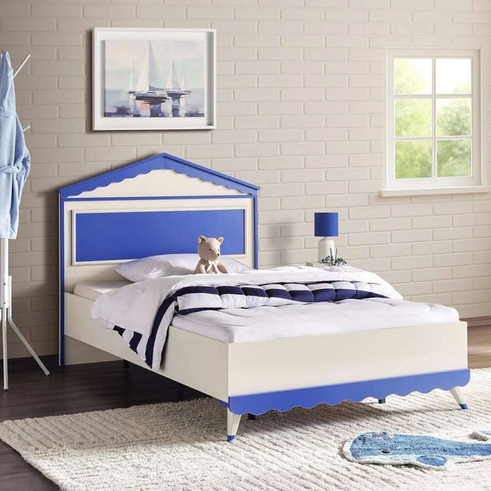 Popeye Kids Single Bed 120X200 Cm - Blue