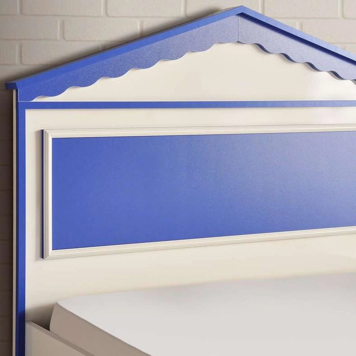 Popeye Kids Single Bed 120X200 Cm - Blue