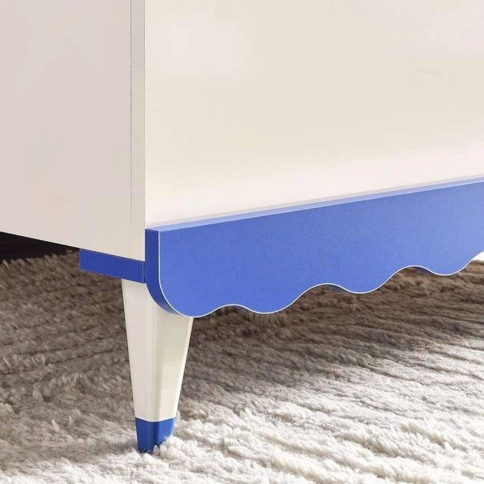 Popeye Kids Single Bed 120X200 Cm - Blue