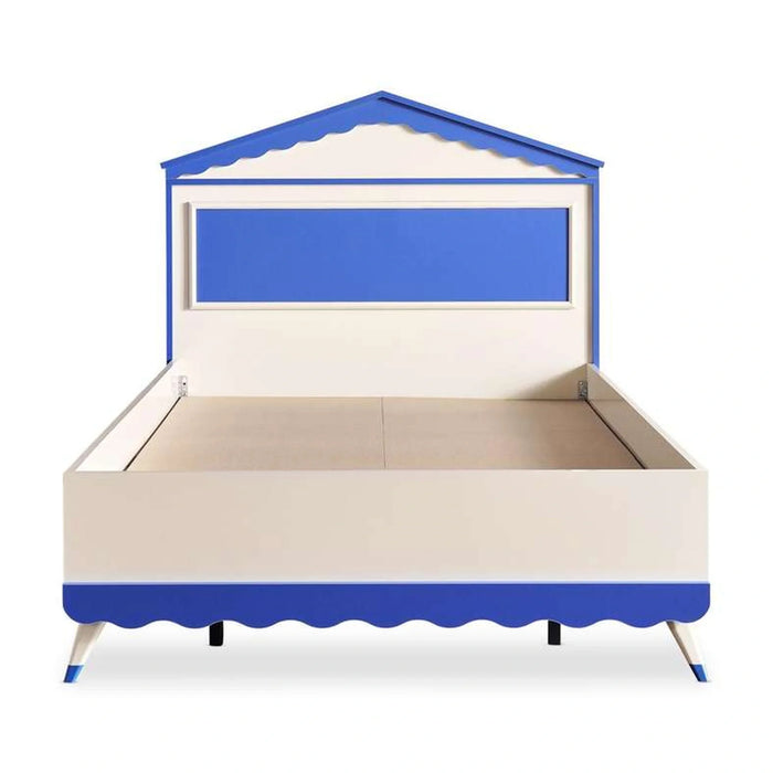 Popeye Kids Single Bed 120X200 Cm - Blue