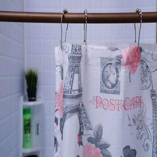 Porter Shower Curtain Pink Multi 180X180Cm Pan Home