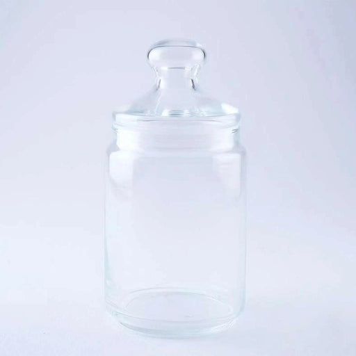 Pot Club Plain Jar 1L W/Lid-Clear Pan Home
