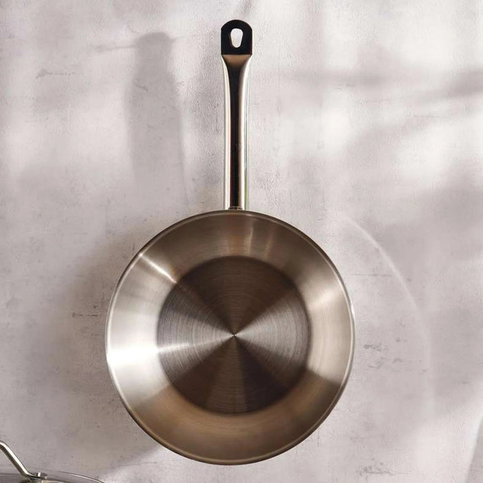 Pradeep 9-Piece Stainless Steel Cookware Set -Chrome Pan Home