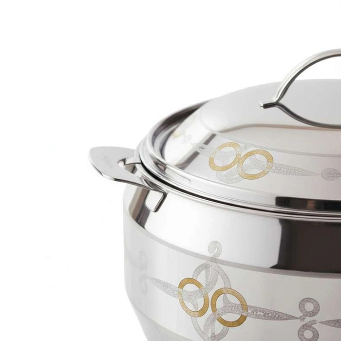 Pradeep Dinara Hotpot 7.5L - Chrome & Gold