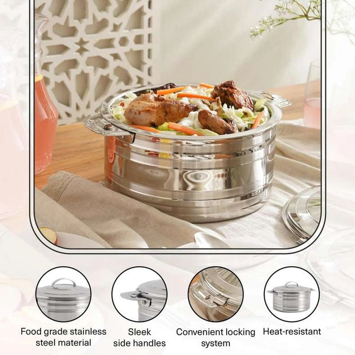 Pradeep Shamma Hotpot 5L -Chrome