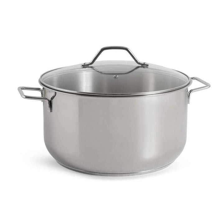 Pradeep Stainless Steel Cooking Pot With Lid Dia30Cm -Chrome