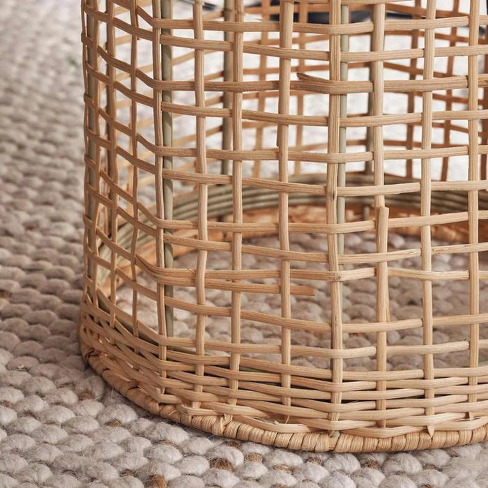 Precy E-27 Rattan Floor Lamp 29X29X134Cm - Natural
