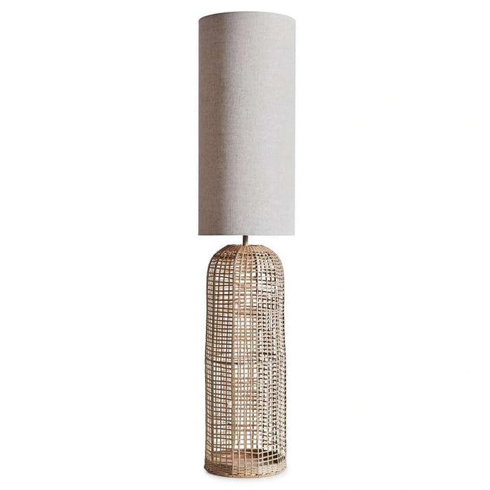 Precy E-27 Rattan Floor Lamp 29X29X134Cm - Natural