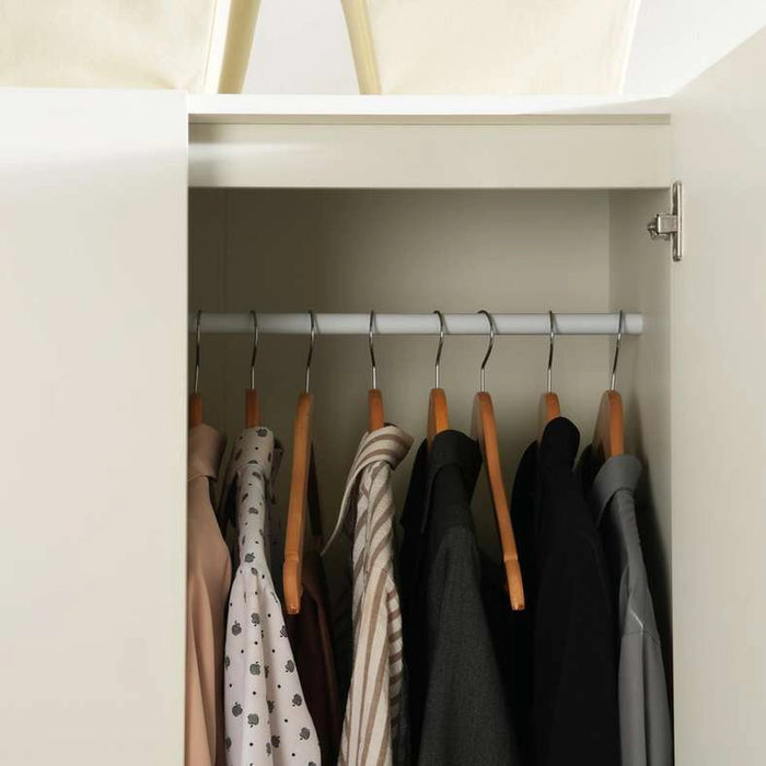 Premier 2 Door Wardrobe With Mirror - White