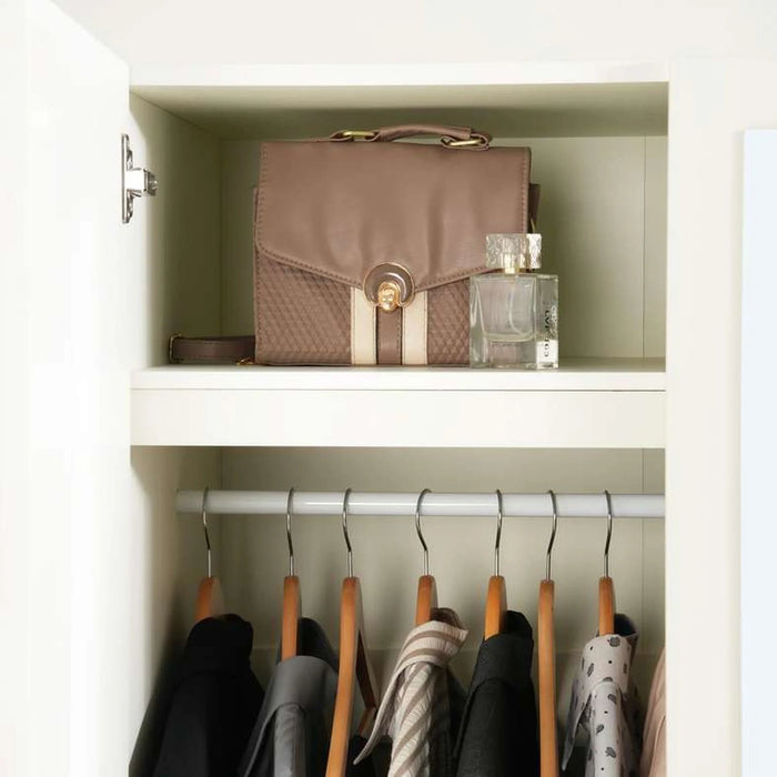 Premier 3 Door Wardrobe With Mirror - White