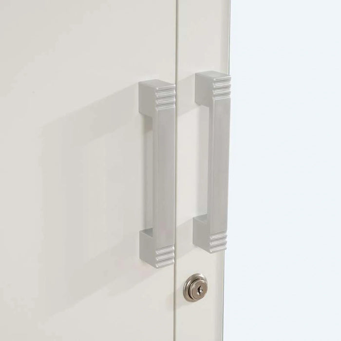 Premier 3 Door Wardrobe With Mirror - White