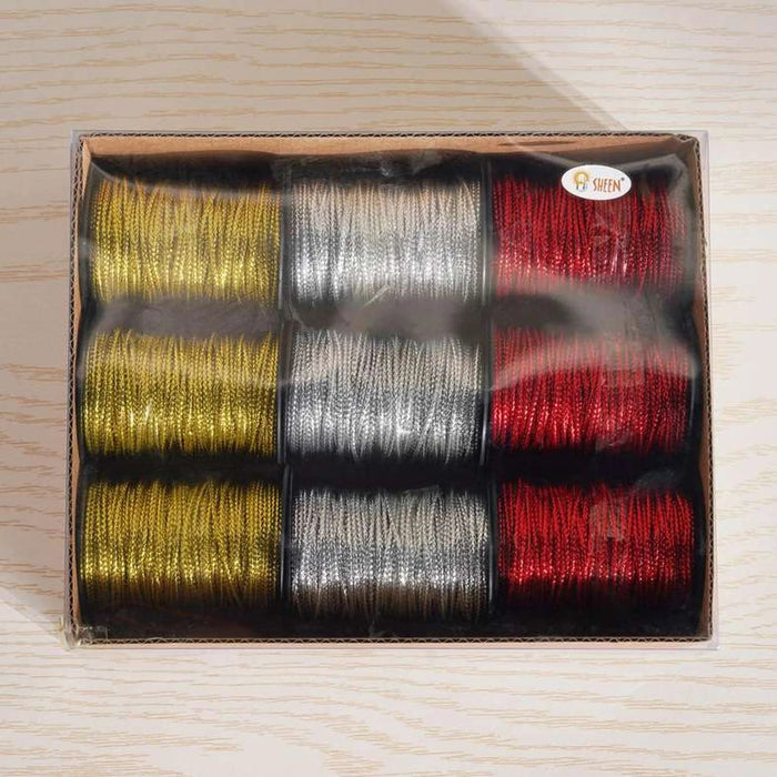Premium 9-Piece Gift Decore Ropes 10 Meter-Multi Pan Home