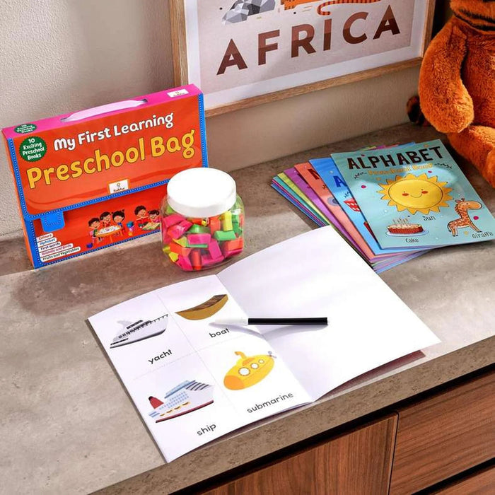 Preschool Bag 18.5X24.5X3Cm -  Multi Pan Home