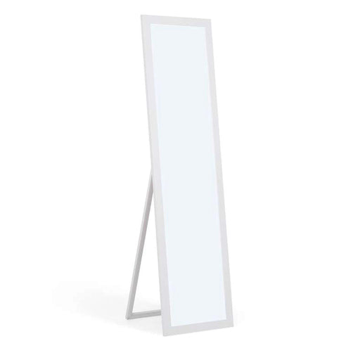 Preystin Cheval Floor Mirror - White Pan Home