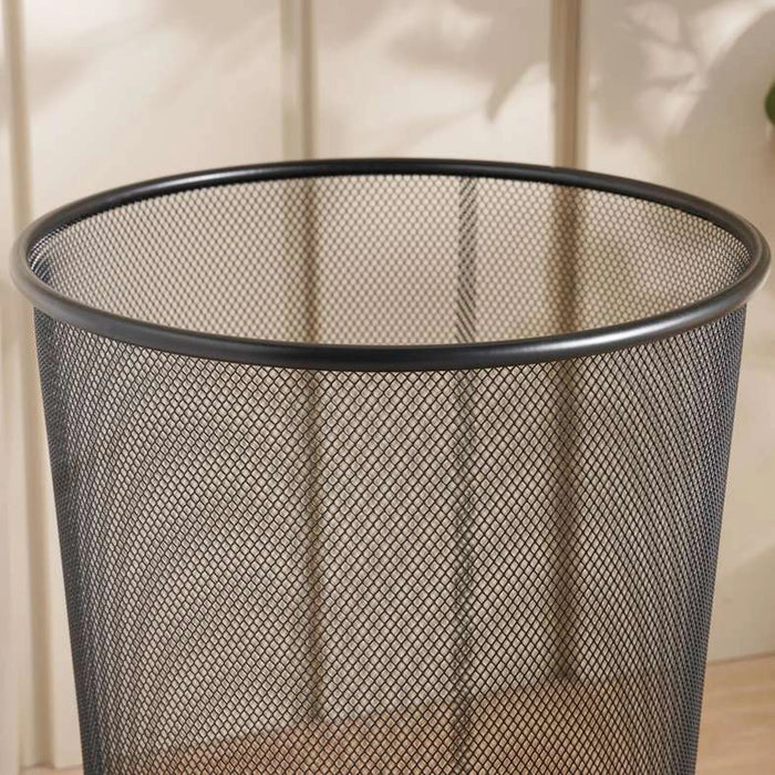 Primary Metal Mesh Waste Bin 15L 24X30X35Cm-Black