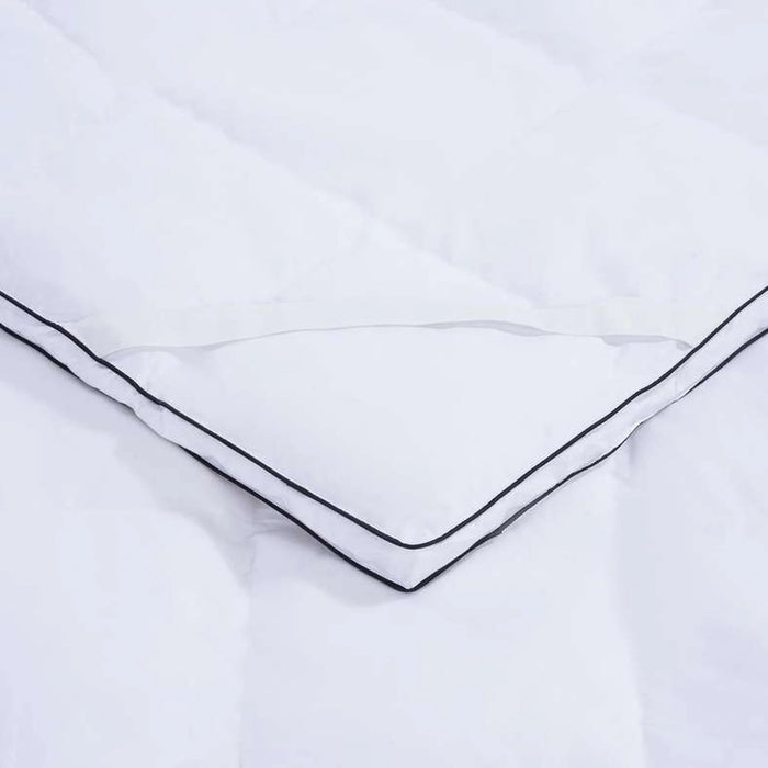 Prime Comfort Down Alternative Gel Mattress Topper 90X190X4Cm-White Pan Home