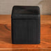 Prime Cotton Jar 9.3X9.3X10.1Cm - Black Pan Home