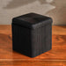 Prime Cotton Jar 9.3X9.3X10.1Cm - Black Pan Home