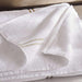 Prime Line Embroidered Bath Sheet 90X180 Cm-White/Gold Pan Home