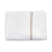 Prime Line Embroidered Bath Sheet 90X180 Cm-White/Gold Pan Home
