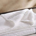 Prime Line Embroidered Bath Sheet 90X180 Cm-White/Silver Pan Home