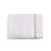 Prime Line Embroidered Bath Towel 70X140 Cm-White/Silver Pan Home