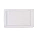 Prime Line Embroidered Bathmat  50X80 Cm-White/Silver Pan Home