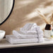 Prime Line Embroidered Hand Towel 50X100 Cm-White/Silver Pan Home