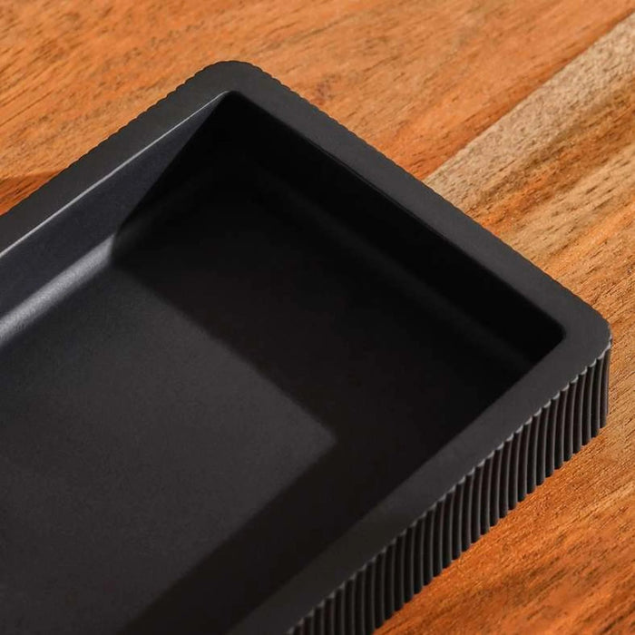 Prime Soap Dish 13.4X9.3X2Cm - Black Pan Home