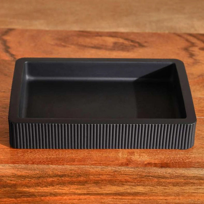 Prime Soap Dish 13.4X9.3X2Cm - Black Pan Home