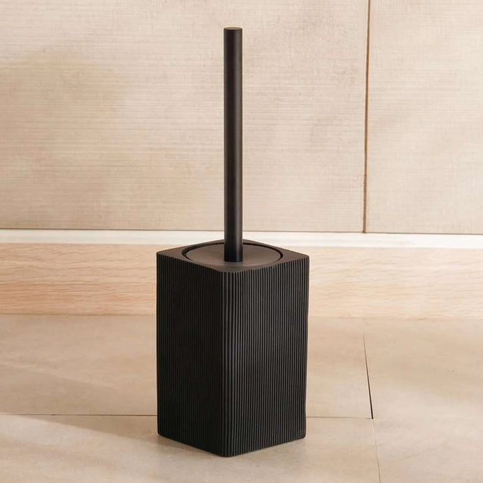 Prime Toilet Brush Holder 9.8X9.8X15.8Cm - Black