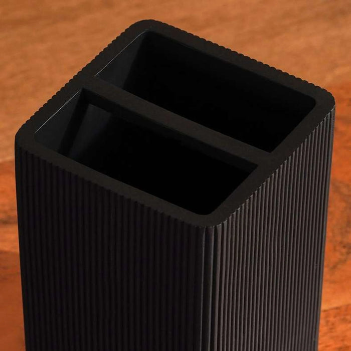 Prime Toothbrush Holder 7.2X7.2X11Cm - Black
