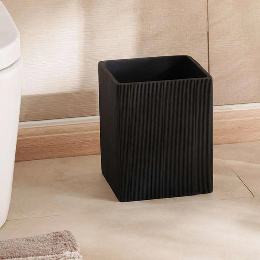 Prime Waste Bin 20.2X20.2X25Cm - Black Pan Home