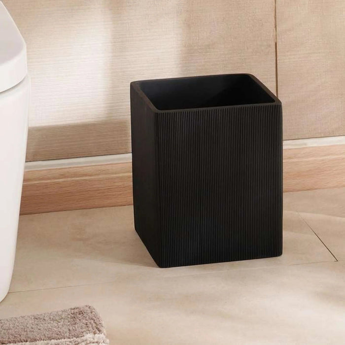 Prime Waste Bin 20.2X20.2X25Cm - Black Pan Home