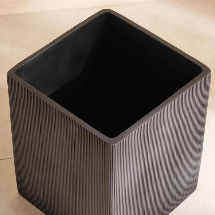 Prime Waste Bin 20.2X20.2X25Cm - Black Pan Home