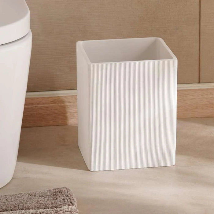 Prime Waste Bin 20.2X20.2X25Cm - White Pan Home