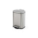 Primo Fingerprint Resistant Metal Pedal Bin - Chrome Pan Home