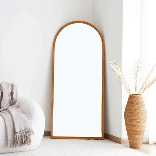 Primrose Floor Mirror 80X5X180Cm - Natural Pan Home