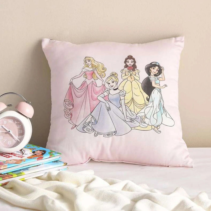 Princess Cotton Filled Cushion 40X40Cm -Beige Pan Home