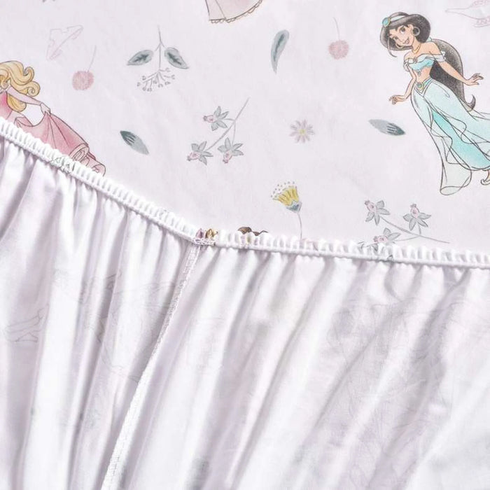 Princess Cotton Fitted Sheet 120X200+33Cm -Multi