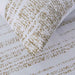 Pristine Gold Foil 225 Tc 3-Piece King Comforter Set 240X260Cm - White/Gold Pan Home