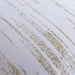 Pristine Gold Foil 225 Tc 3-Piece King Comforter Set 240X260Cm - White/Gold Pan Home