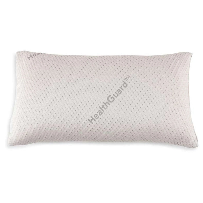 Protection Healthguard Memory Foam King Pillow 45X85X13Cm - White
